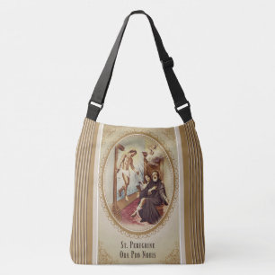 St. Peregrine Patron Saint of Cancer Patients Crossbody Bag