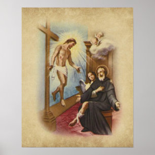 St. Peregrine Patron Saint of Cancer Patients Poster