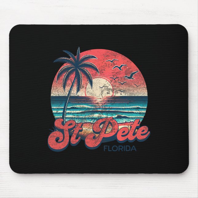 St Pete _1  Mouse Mat (Front)