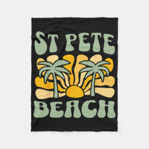 St Pete _3 Fleece Blanket
