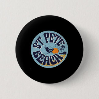 St Pete Beach _1 6 Cm Round Badge