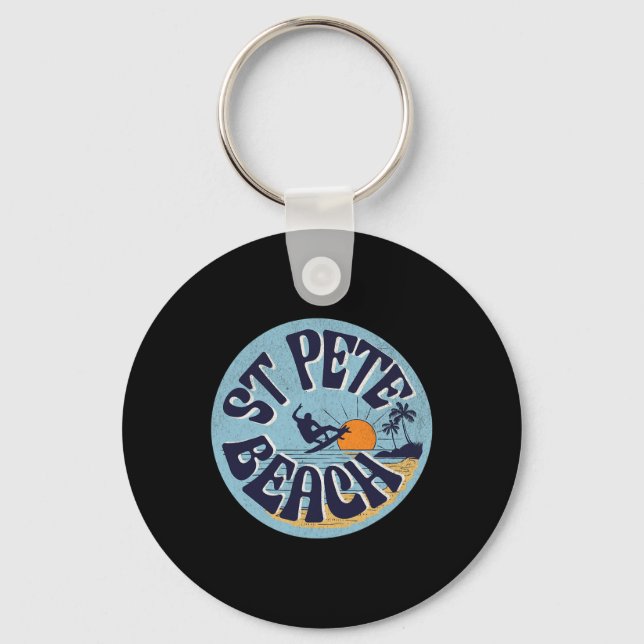 St Pete Beach _1  Key Ring (Front)