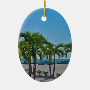 St Pete Beach Ceramic Tree Decoration