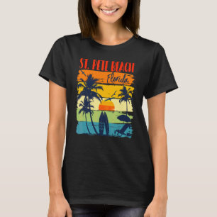 St Pete Beach Florida2022 Vacation Best Friend Fa T-Shirt