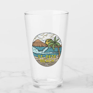 St Pete Beach Florida Vintage  Glass
