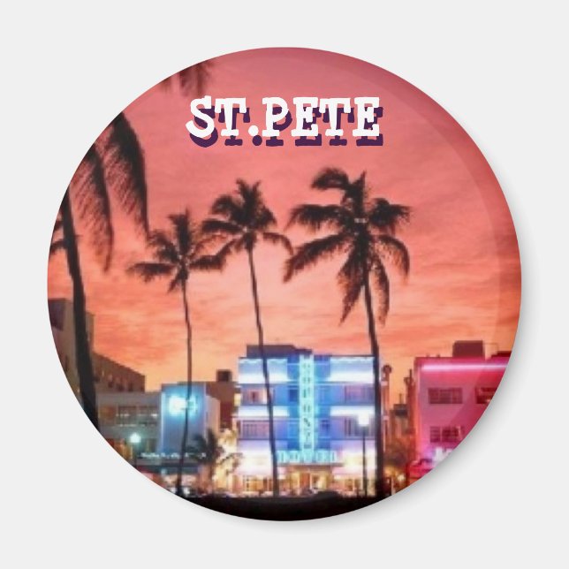 ST, PETE FL MAGNET (Front)