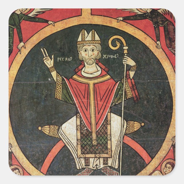 St. Peter 2 Square Sticker (Front)
