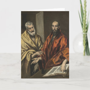St Peter and St Paul   c.1605-8 Oil on Canvas Card