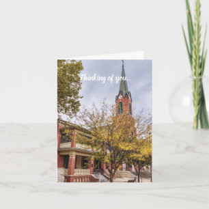 St Peter Catholic Church Thinking Of You Card