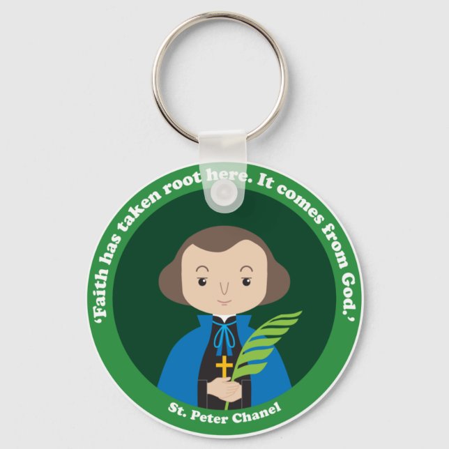 St. Peter Chanel Key Ring (Front)