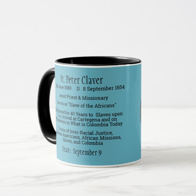 St. Peter Claver (BK 058) Mug (Front Left)