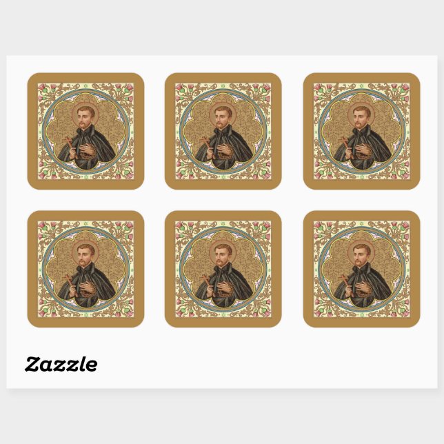 St. Peter Claver (BK 058) Square Sticker (Sheet)