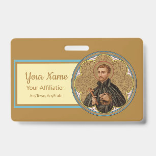 St. Peter Claver (BK 058; Style 2) ID Badge