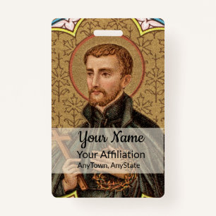 St. Peter Claver (BK 058; Style 3) ID Badge