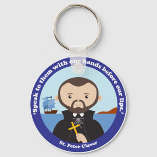 St. Peter Claver Key Ring