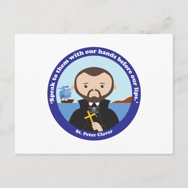 St. Peter Claver Postcard (Front)