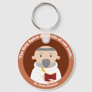 St. Peter Damian Key Ring