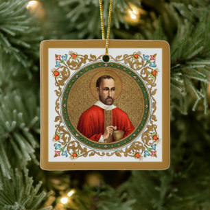 St. Peter Faber (BK 051; famous quote) Ceramic Ornament
