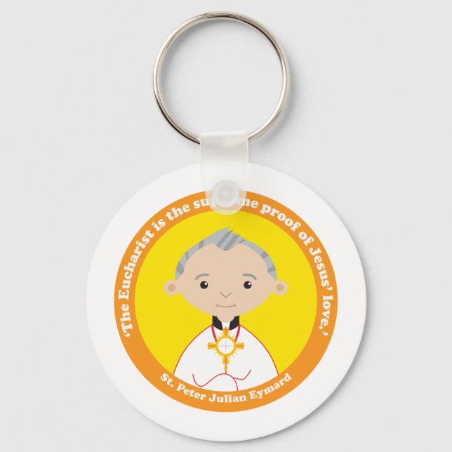 St. Peter Julian Eymard Key Ring (Front)