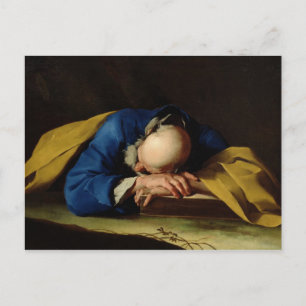 St. Peter or St. Jerome Sleeping, c.1735-39 Postcard
