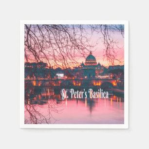 St. Peter’s Basilica, Rome, Italy Napkin