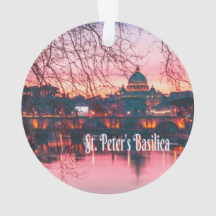 St. Peter’s Basilica, Rome, Italy Ornament