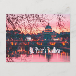 St. Peter’s Basilica, Rome, Italy Postcard