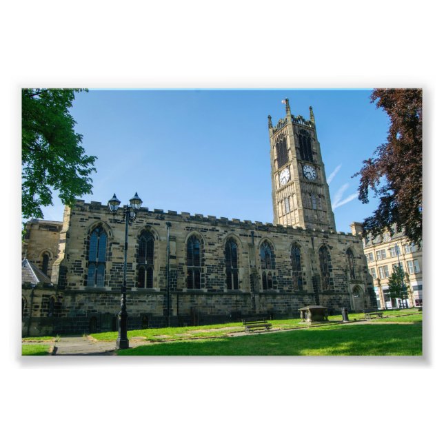 St Peter’s Parish Church, Huddersfield Photo Print (Front)