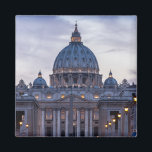 St Peter Square Rome, Italy, Vatican City Church Magnet<br><div class="desc">St Peter Square in Rome,  Italy,  Vatican City Church</div>