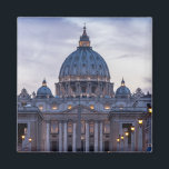 St Peter Square Rome, Italy, Vatican City Church Magnet<br><div class="desc">St Peter Square in Rome,  Italy,  Vatican City Church</div>