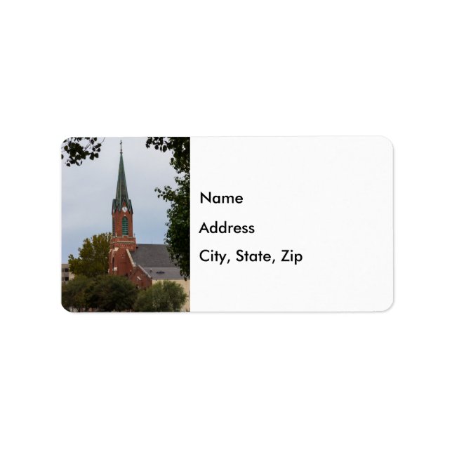 St Peter Steeple Address Labels (Front)