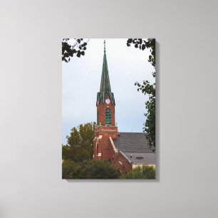 St Peter Steeple Canvas Print