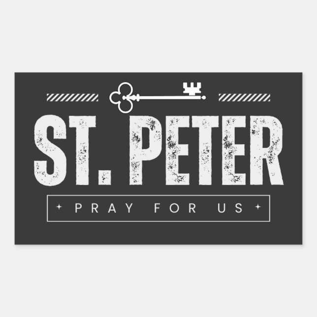 St. Peter Sticker (Front)