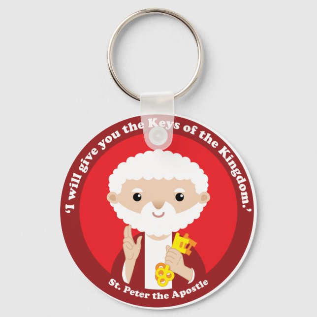 St. Peter the Apostle Key Ring (Front)