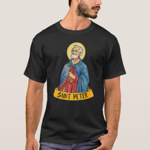 St Peter The Apostle Keys To The Kingdom Catholic  T-Shirt