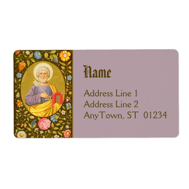 St. Peter the Apostle (PM 07) FB Ship Label 2c (Front)