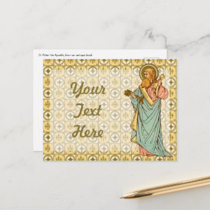 St. Peter the Apostle (RLS 14) Postcard 1