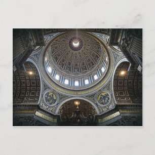 St. Peter's Basilica Dome Postcard