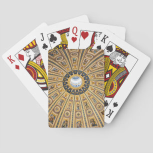 St. Peter's Basilica Dome - Vatican, Rome, Italy Playing Cards
