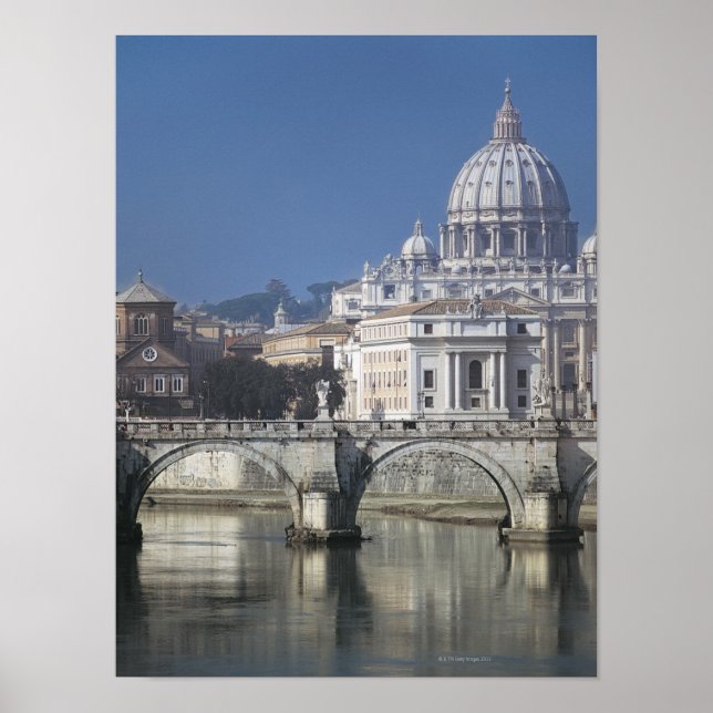 St Peters Basilica Poster (Front)