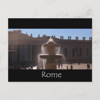 St. Peter's Basilica the Vatican - Rome Postcard