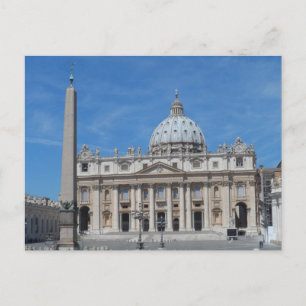 St Peter's Basilica- Vatican City Postcard
