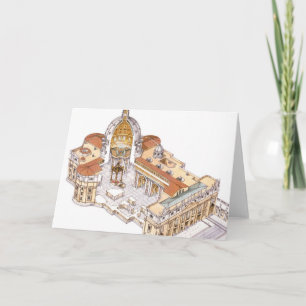St. Peter's Basilica. Vatican City Rome. Italy Card