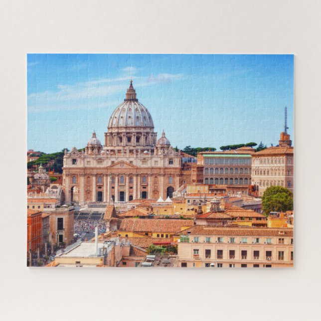 St. Peter's Basilica, Vatican City, Rome Italy  Jigsaw Puzzle (Horizontal)