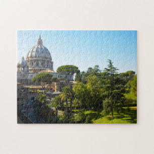 St. Peter's Basilica, Vatican City, Rome, Italy Jigsaw Puzzle