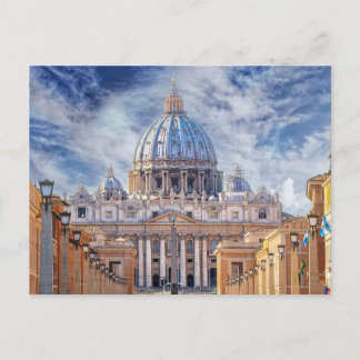 St. Peter's Basilica, Vatican City, Rome Postcard