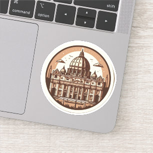 St. Peter's Basilica (Vatican City) Sticker