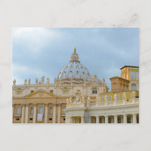 St. Peters Basilica Vatican in Rome Italy Postcard