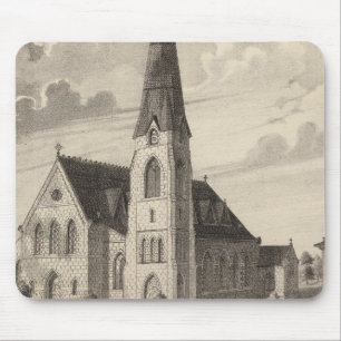 St Peter's Church and parochial residence Mouse Mat