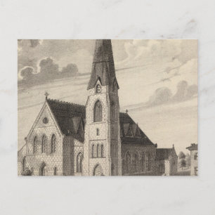 St Peter's Church and parochial residence Postcard